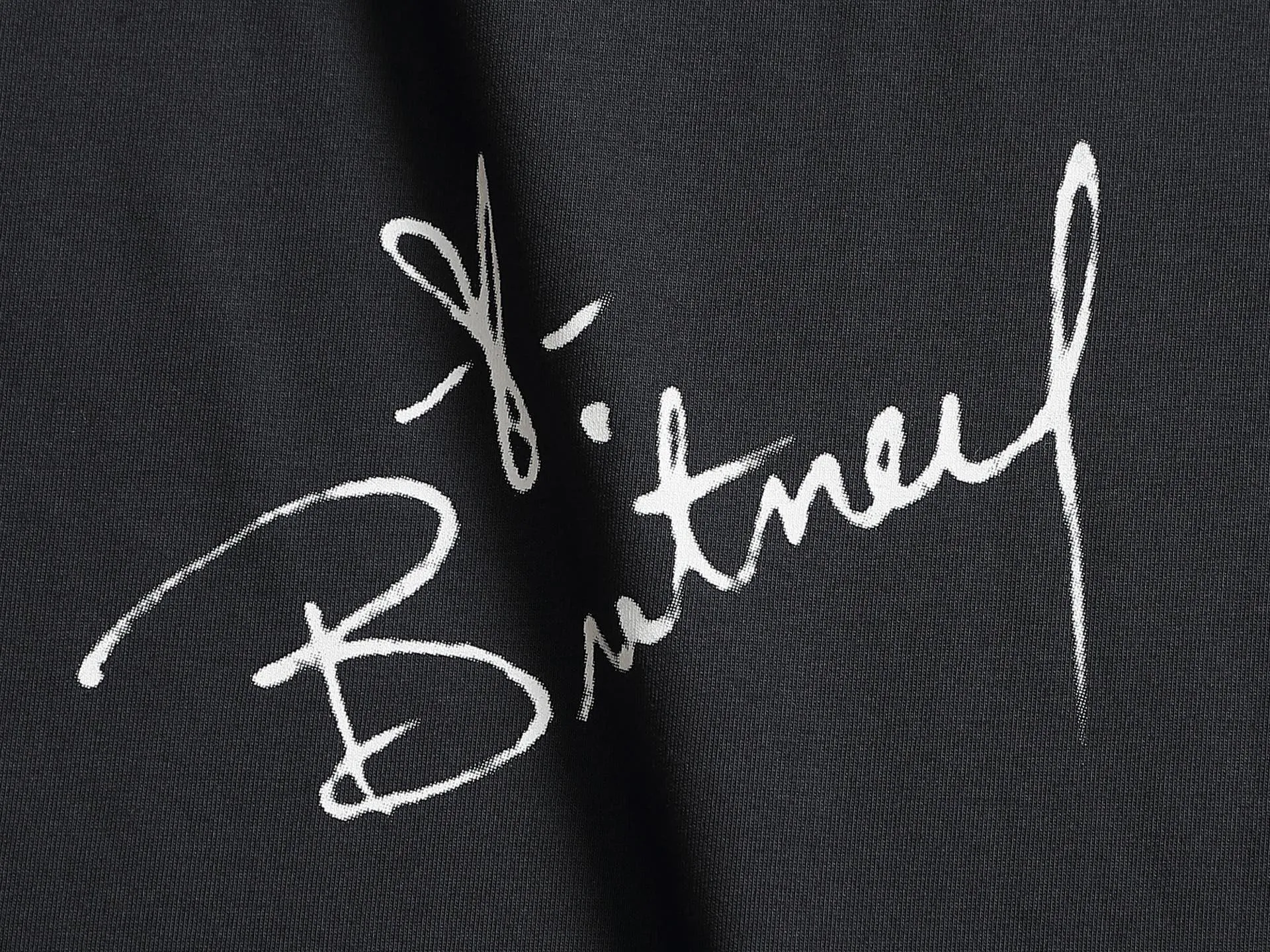 BALENCIAGA 2026 Logo ， Retro Same Style T 320 Versatile : Black Size：XS S M L